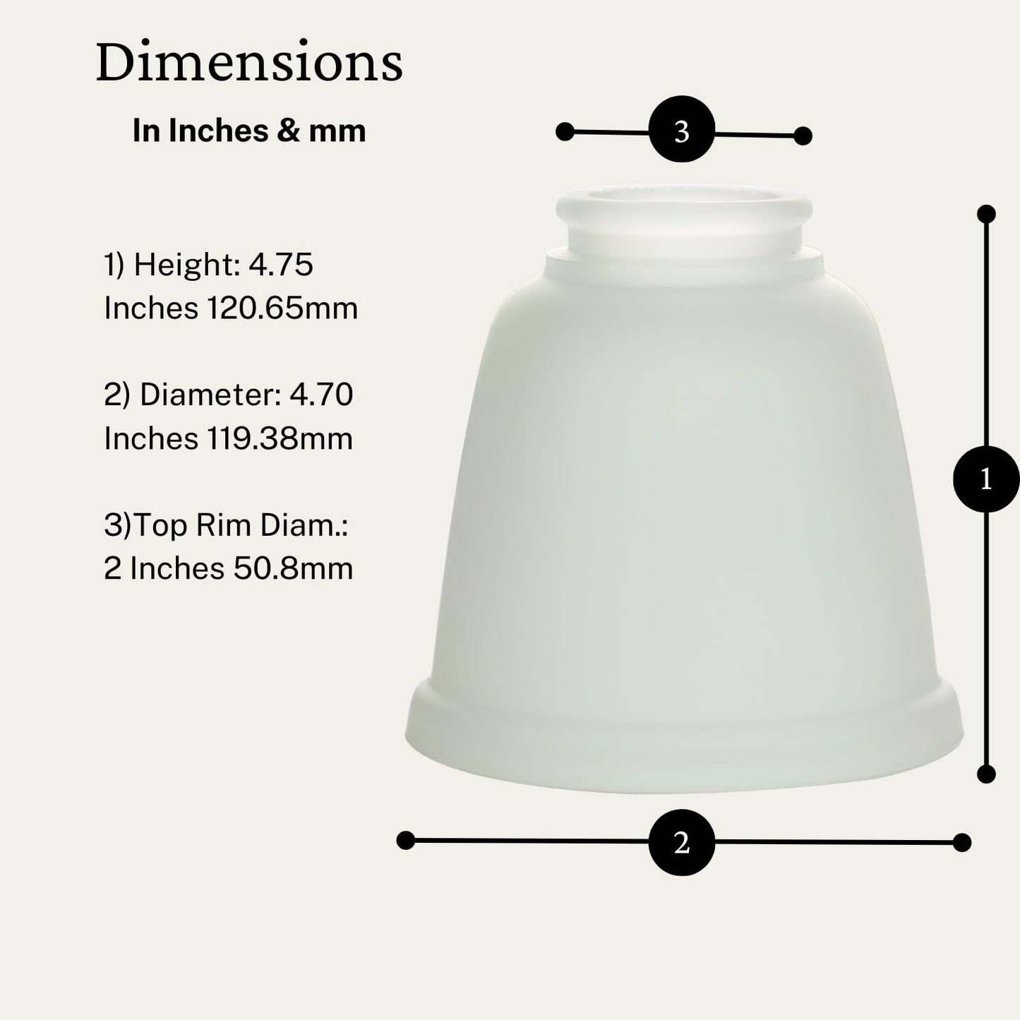 LIGHTACCENTS Ceiling Fan Light Covers For Ceiling Fan Light Kit - Clear Wave Glass Shade Lamp Replacement Kit For Ceiling Fan Light Kits. Clear Glass Shade (4-pack)