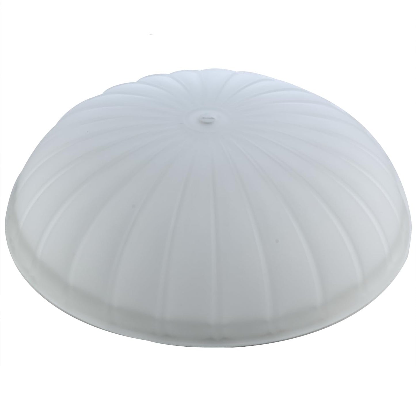 Frosted Glass Ceiling Light Cover Replacement For Ceiling Mounted Fixture Or Ceiling Fan Replacement Globes 11.57" Dia x 3.58" Height- Glass Light Cover - Light Fixture Replacement Glass Frosted White