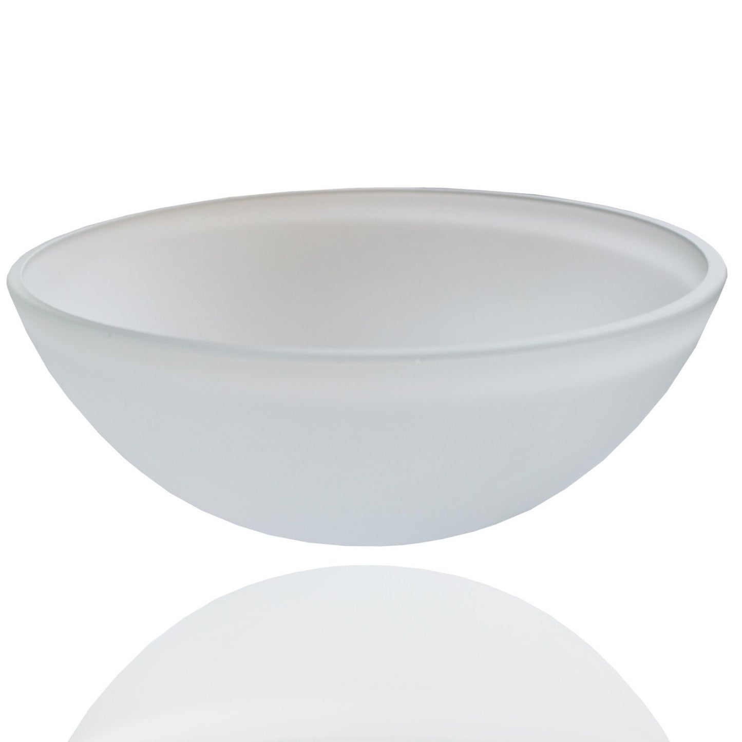 Frosted Glass Ceiling Light Cover Replacement For Ceiling Mounted Fixture Or Ceiling Fan Replacement Globes 11.57" Dia x 3.58" Height- Glass Light Cover - Light Fixture Replacement Glass Frosted White