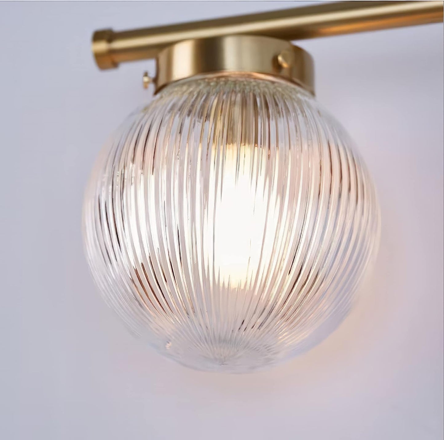 Ceiling Fan Light Covers – Opal White Glass Globes for Ceiling Fan or Flush Mount Lights – Replacement Glass Lamp Shades, Easy to Install Fan Light Globe Replacement