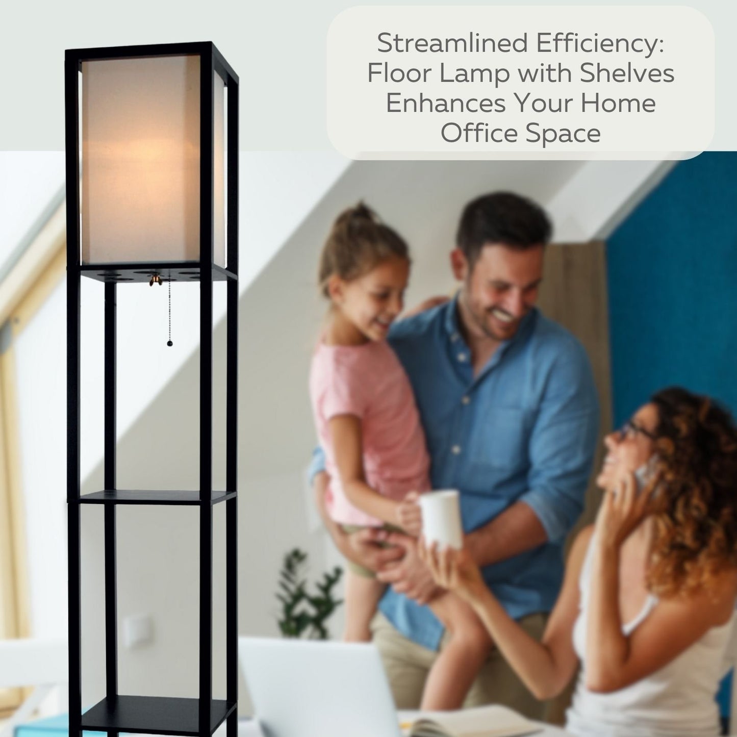 Shelf Floor Lamp
