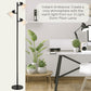 Dorm 3 Light Floor Lamp Tree Style Standing Pole Lamp with Adjustable Lights