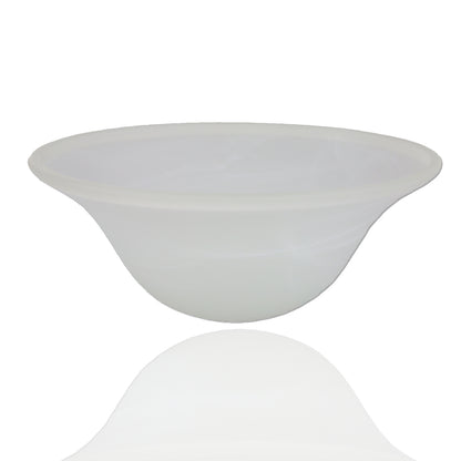 Floor Lamp Amber Alabaster Glass Bowl Shade - Floor Lamp Glass Shade New Packaging for Safe Shipping