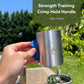 MTNShade 365 Days Coffee 14oz Stainless Steel Cup with Rock Climbing Hold Handle
