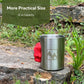 MTNShade 365 Days Coffee 14oz Stainless Steel Cup with Rock Climbing Hold Handle