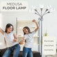 Medusa 5-Light Floor Lamp – Adjustable Shades