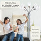 Medusa 5-Light Floor Lamp – Adjustable Shades