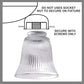 LIGHTACCENTS Ceiling Fan Light Covers For Ceiling Fan Light Kit - Clear Wave Glass Shade Lamp Replacement Kit For Ceiling Fan Light Kits. Clear Glass Shade (4-pack)
