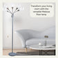 Medusa 5-Light Floor Lamp – Adjustable Shades