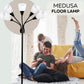 Medusa 5-Light Floor Lamp – Adjustable Shades