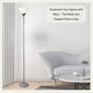 Floor Lamp with Opal White Cone Shade