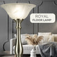 Royal Floor Lamp, Standing Lamp 72-inch Tall Lamp Glass Shade