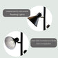Dorm 3 Light Floor Lamp with 3 Adjustable Reading Room Lights by Lightaccents - Tree Style Standing Lamp with Adjustable Lights - Floor Standing Pole Light - Living Room Lamp (Brushed Nickel)