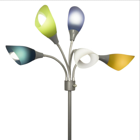 Shade replacement -Set of 5 Multicolored Acrylic Shades - LightAccents.com
 - 1