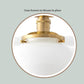 Ceiling Fan Light Covers - Glass Shade Lamp Replacement for Ceiling Fan