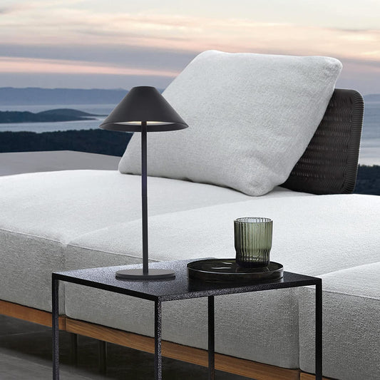 Fresco Cordless Outdoor Table Lamp Battery Powered Lamp Cordless