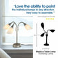 Medusa Multi Head Standing Lamp with 3 Positionable Shades
