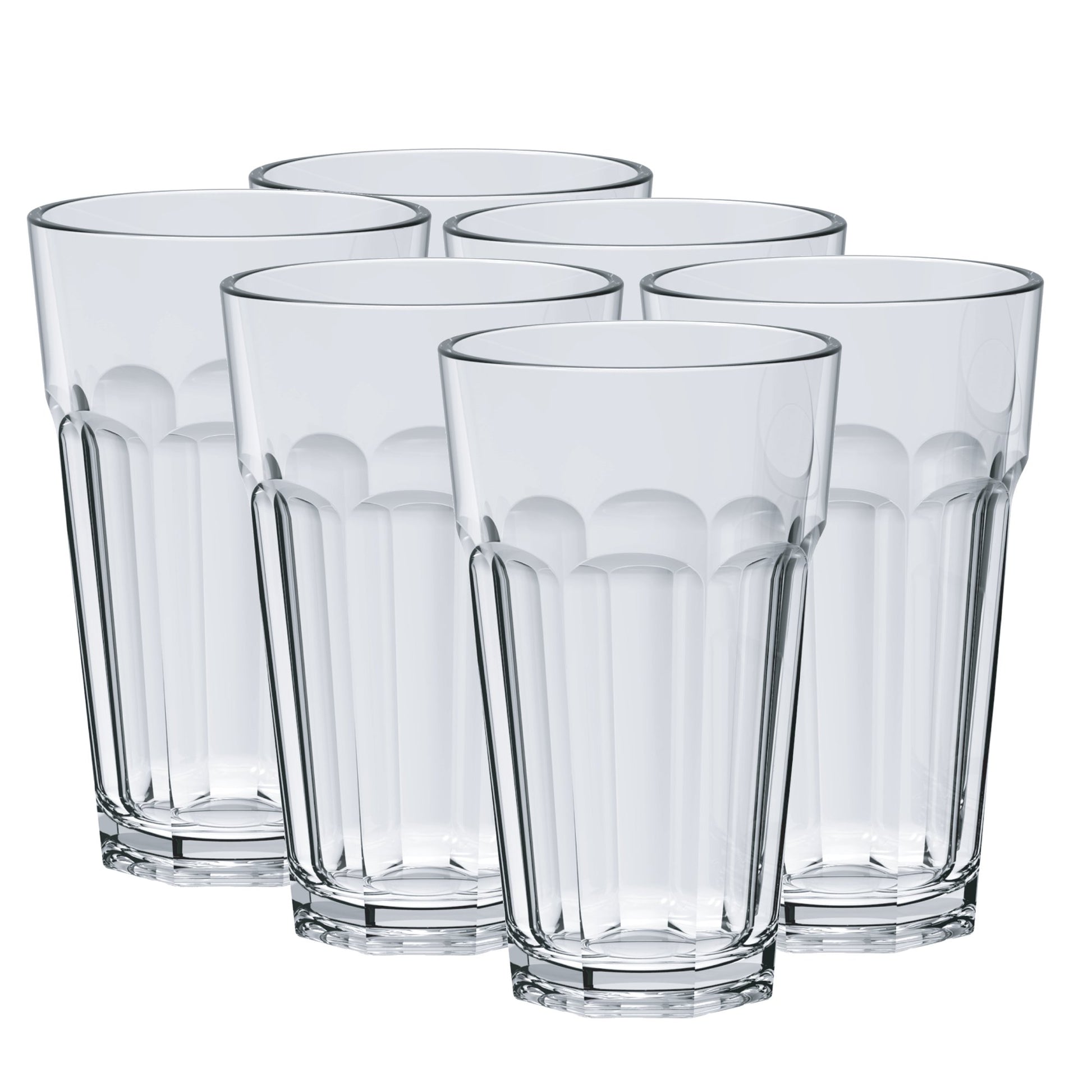 WEXINHAO Clear Drinking Glasses - Unbreakable Acrylic Glasses Drinkware 18  oz set of 6 - BPA Free Di…See more WEXINHAO Clear Drinking Glasses 